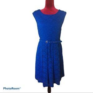 💙 Blue Lace Alfani Dress